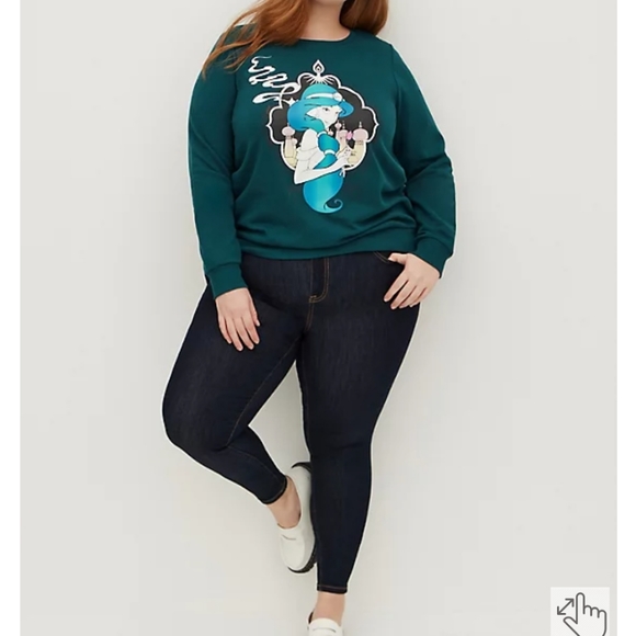Torrid Disney princess Jasmine Sweatshirt Size 2X NWT - Picture 3 of 5